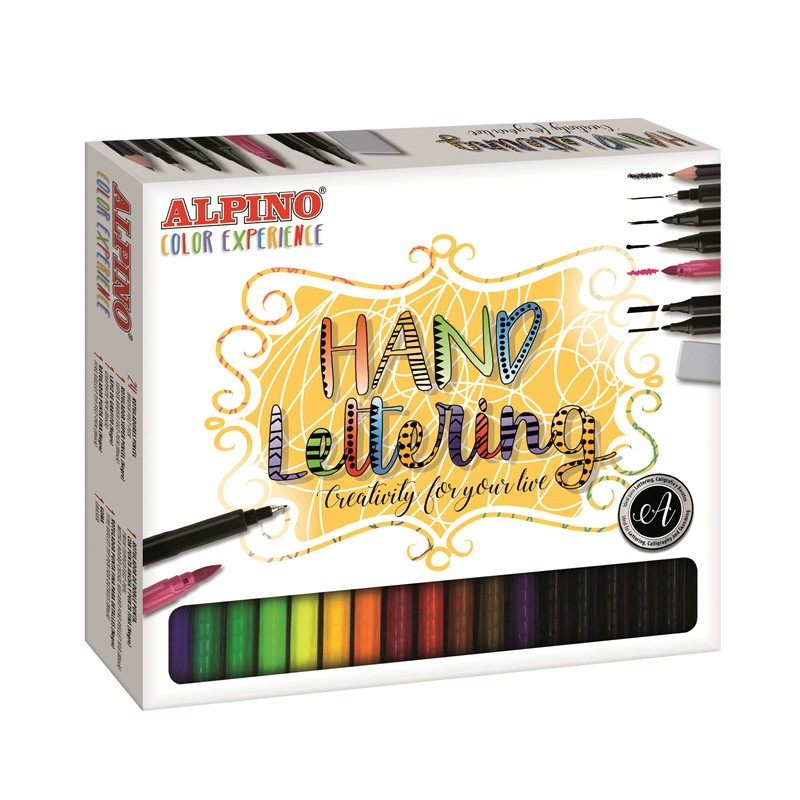 SET ALPINO COLOR EXPERIENCE LETTERING 