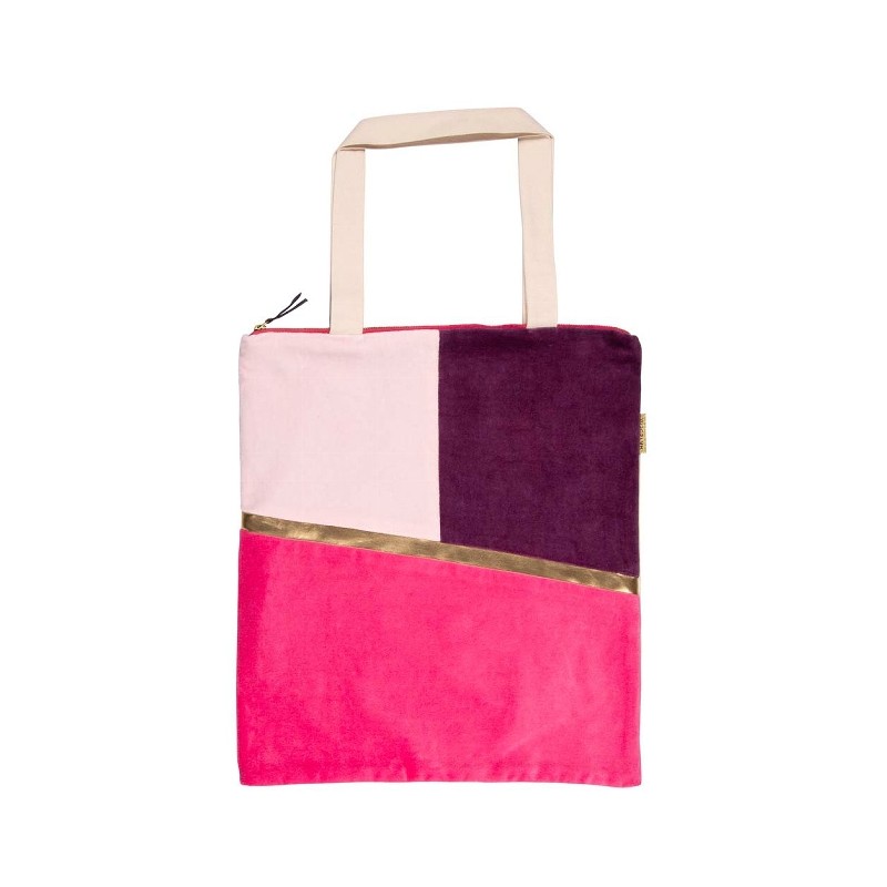 BOLSA FAVORITA TERCIOPELO 40X45 CREMALLERA