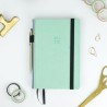 LIBRETA BUJO SUISSE COLOR AQUA M