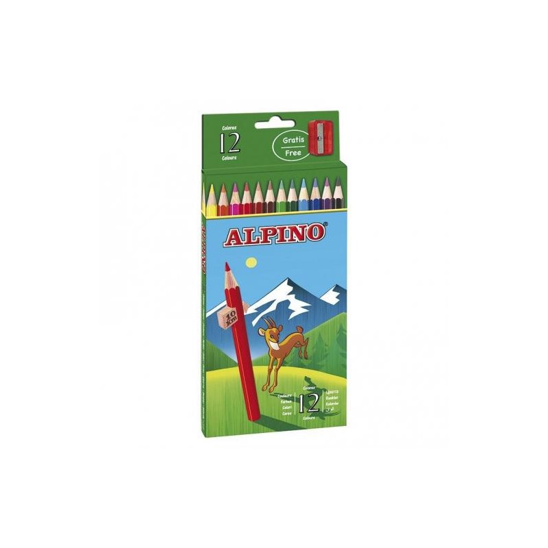 ESTUCHE 12 LAPICES ALPINO