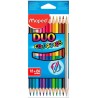 COLORPEPS 12 LAPICES COLORES DUO