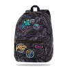 CROSS-MOCHILA PARCHES SURFING BLACK 