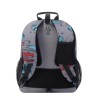 MOCHILA MORRAL ACUARELES ROBOTS GRIS