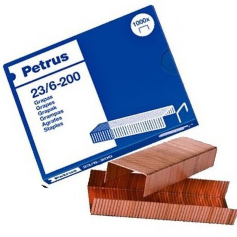 GRAPAS PETRUS 23/6 - COBREADAS CAJA DE 1000