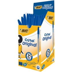 BOLIGRAFO BIC CRISTAL AZUL