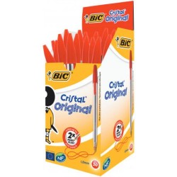 BOLIGRAFO BIC CRISTAL ROJO