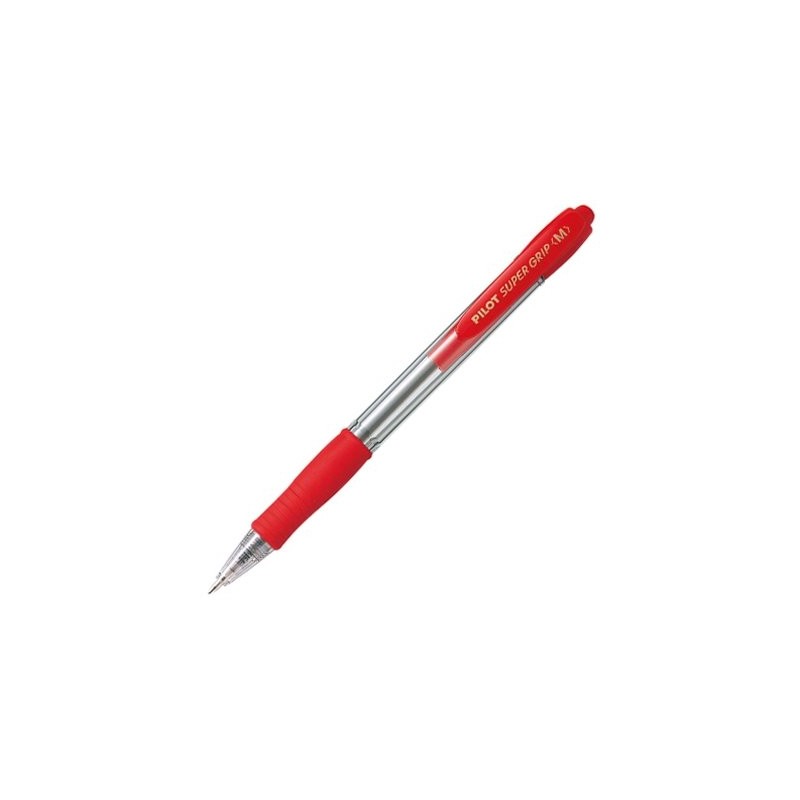 BOLIGRAFO PILOT BPGP SUPERGRIP ROJO