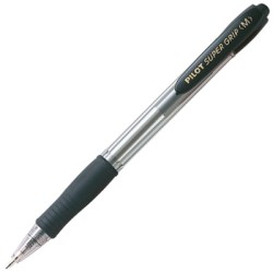 BOLIGRAFO PILOT BPGP SUPERGRIP NEGRO