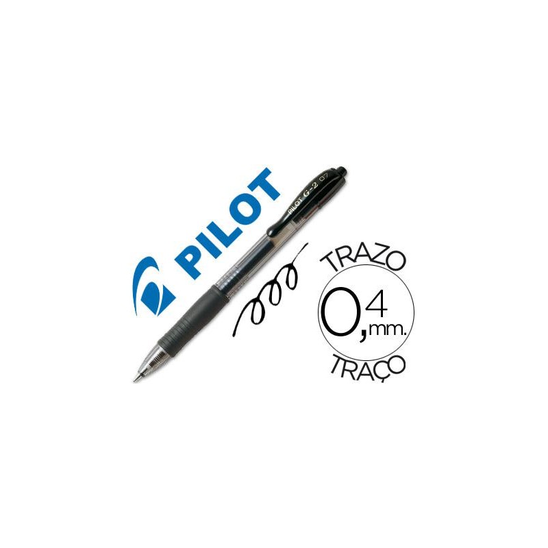 BOLIGRAFO PILOT G-2 NEGRO