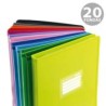 CARPETA DE 20 FUNDAS COLOR LINE