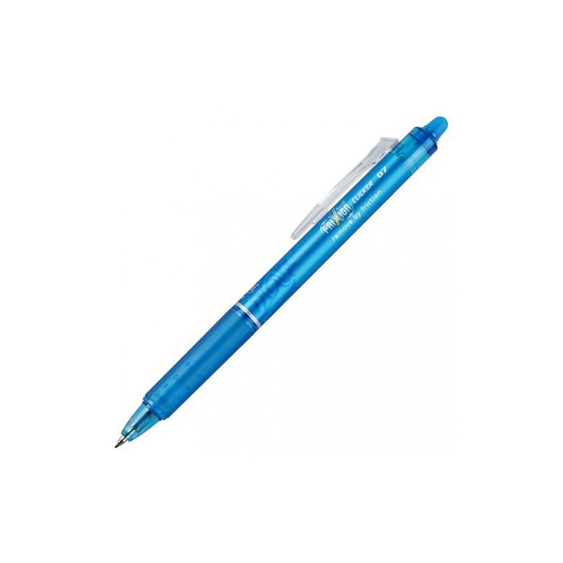 BOLIGRAFO FRIXION CLICKER AZUL CLARO