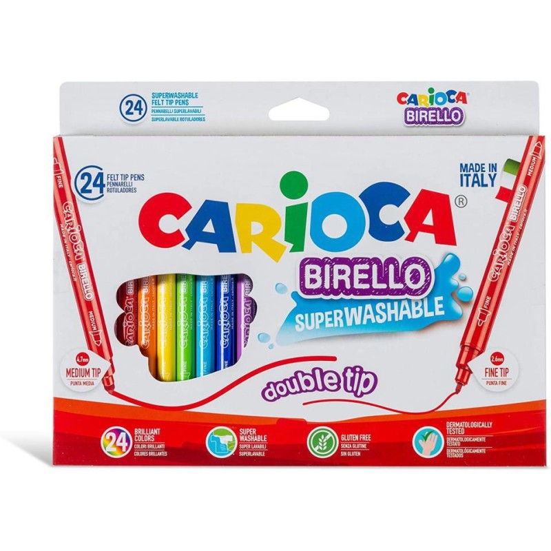 ROTULADOR CARIOCA BIRELLO CAJA DE 24