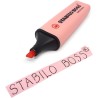 ROTULADOR STABILO BOSS PASTEL MELOCOTON SEDOSO