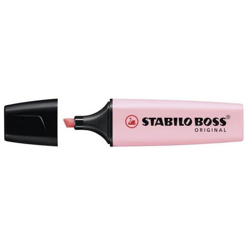 ROTULADOR STABILO BOSS PASTEL ROSA